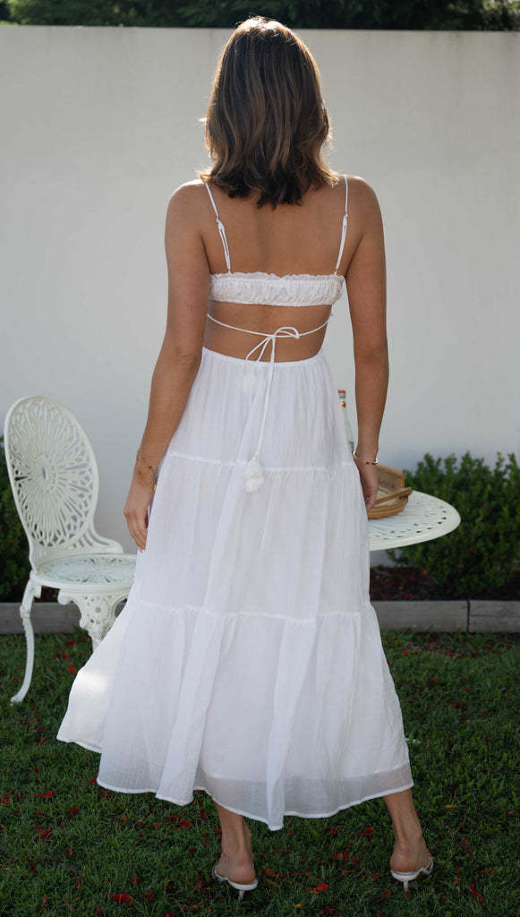 Zoé Rückenfreies Maxikleid